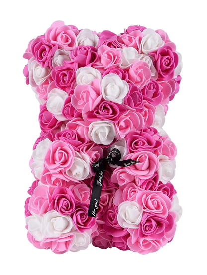 Mothers Day Mom Gifts Girlfriend Birthday Gifts Women Rose Teddy Bear Artificial Flower Anniversary Valentines Day Birthday Gift